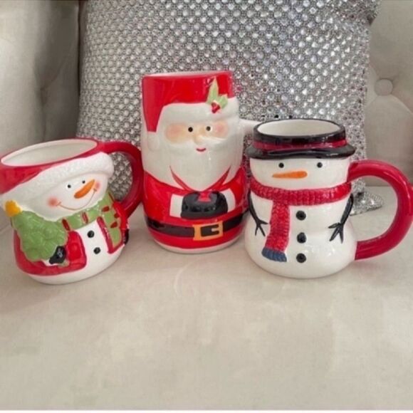 New Set of 3 Christmas mug - Picture 4 of 7